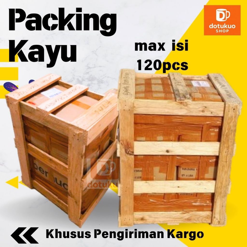 

Packing kayu mini untuk mug isi max 10 pcs