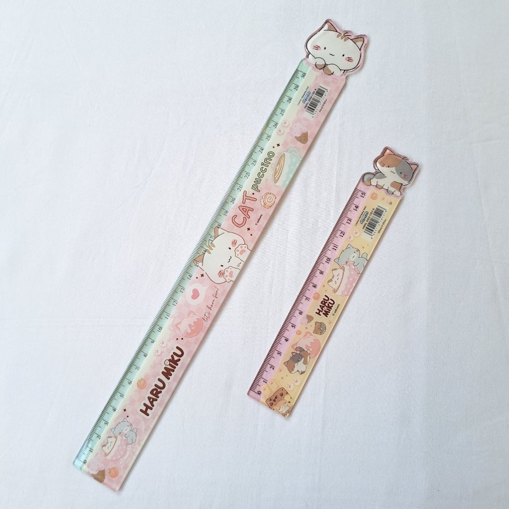 

Harumiku Ruler Set 2 pcs / Penggaris 30 cm 15 cm / Adinata 1323