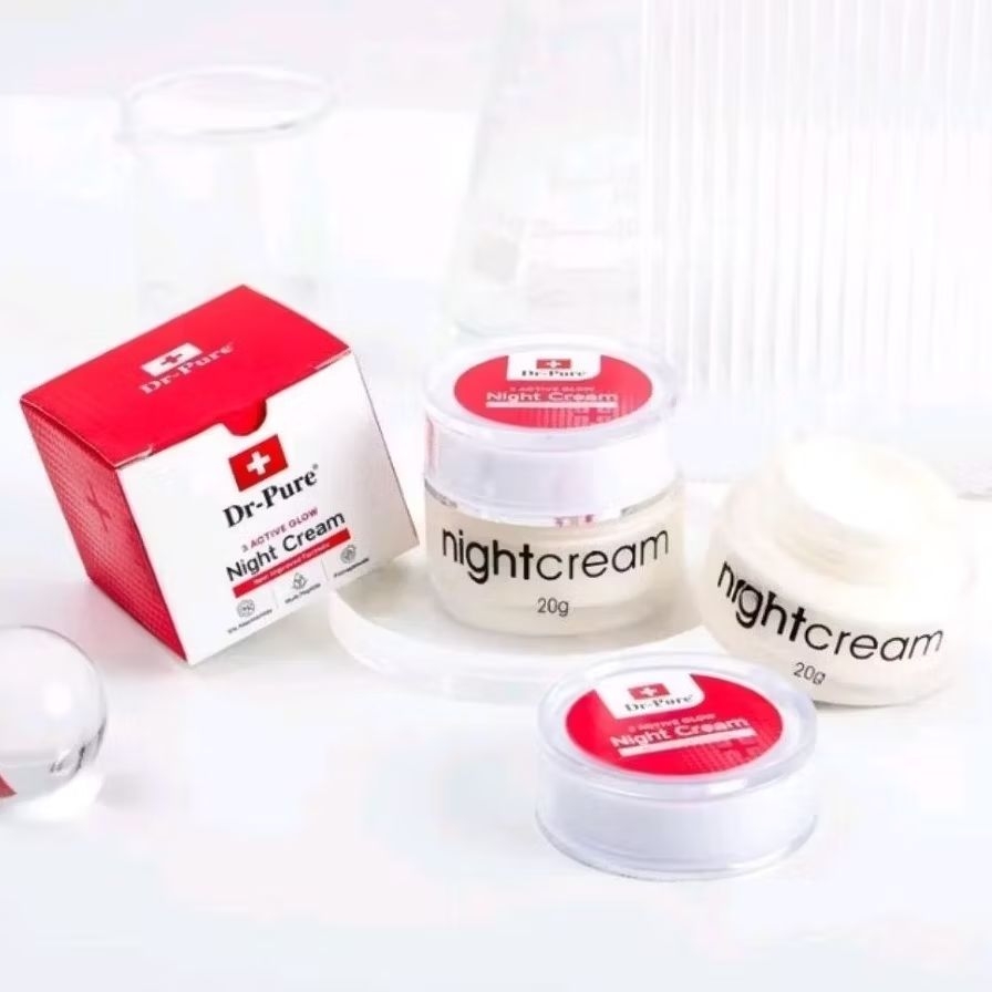 Dr Pure Malam ORIGINAL 20gr | Krim Malam Dr Pure | Bpom