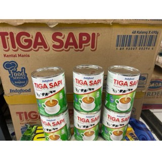 

TIGA SAPI SUSU KENTAL MANIS 490GR DUS ISI 48 KALENG