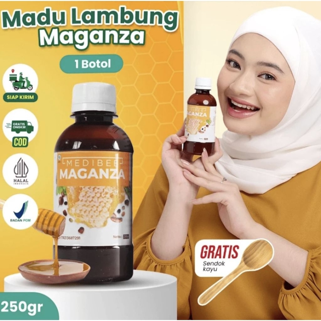

MEDIBEE MAGANZA Madu Lambung Paling Ampuh - Obat Asam Lambung
