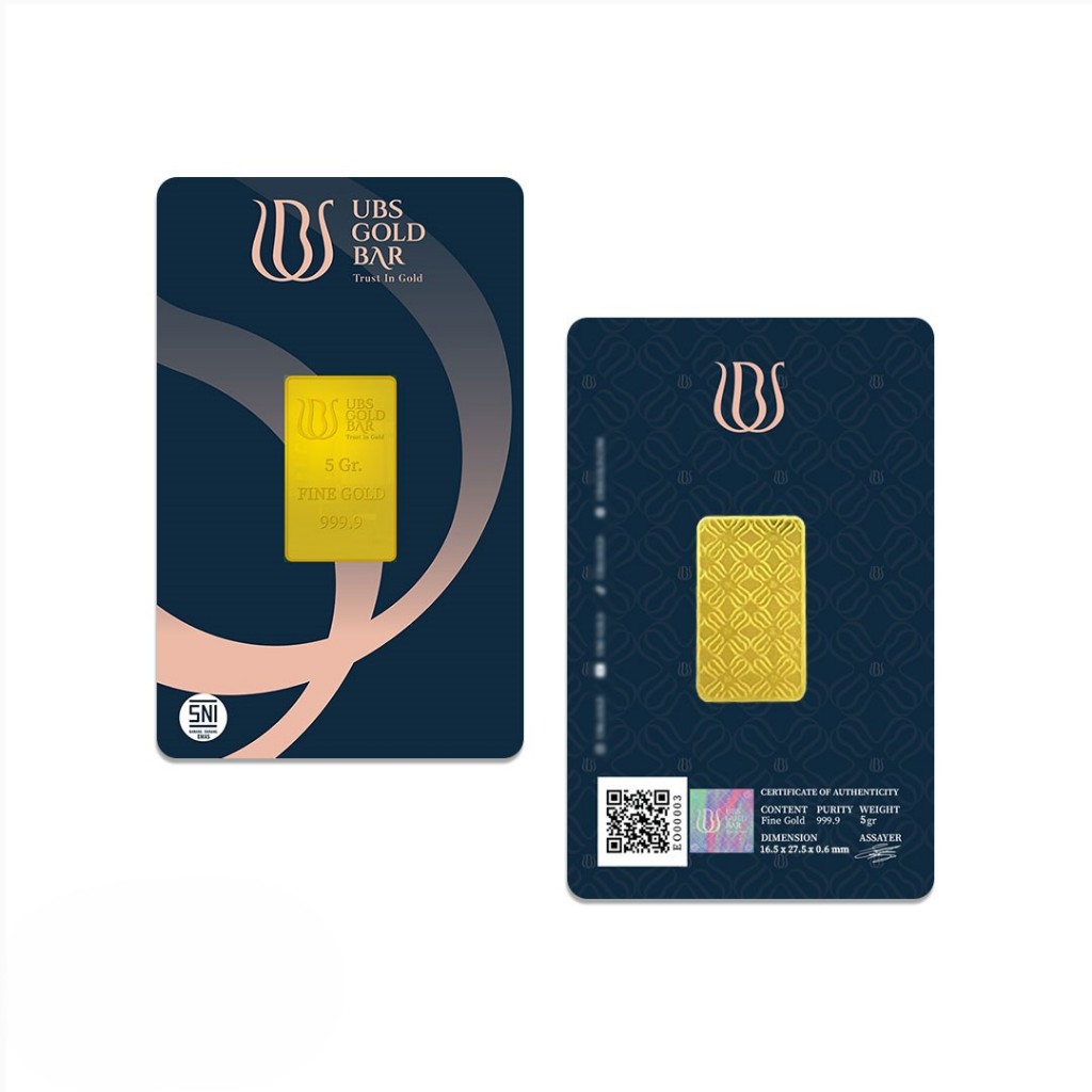 Emas Logam Mulia UBS 5 Gram