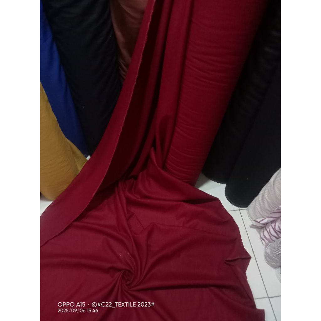 kain katun linen barbis polosan kain katun linen premium kain katun linen meteran kain katun linen i