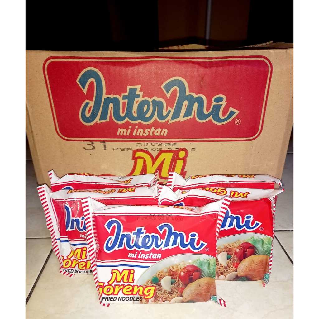 

Mie Goreng Intermi 1Paket isi 5 Pcs