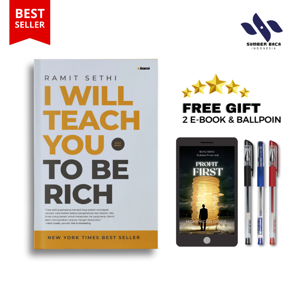 I Will Teach You To Be Rich(original bahasa indo) Ramit Sethi [Bonus Spesial] Sumber Baca Indonesia