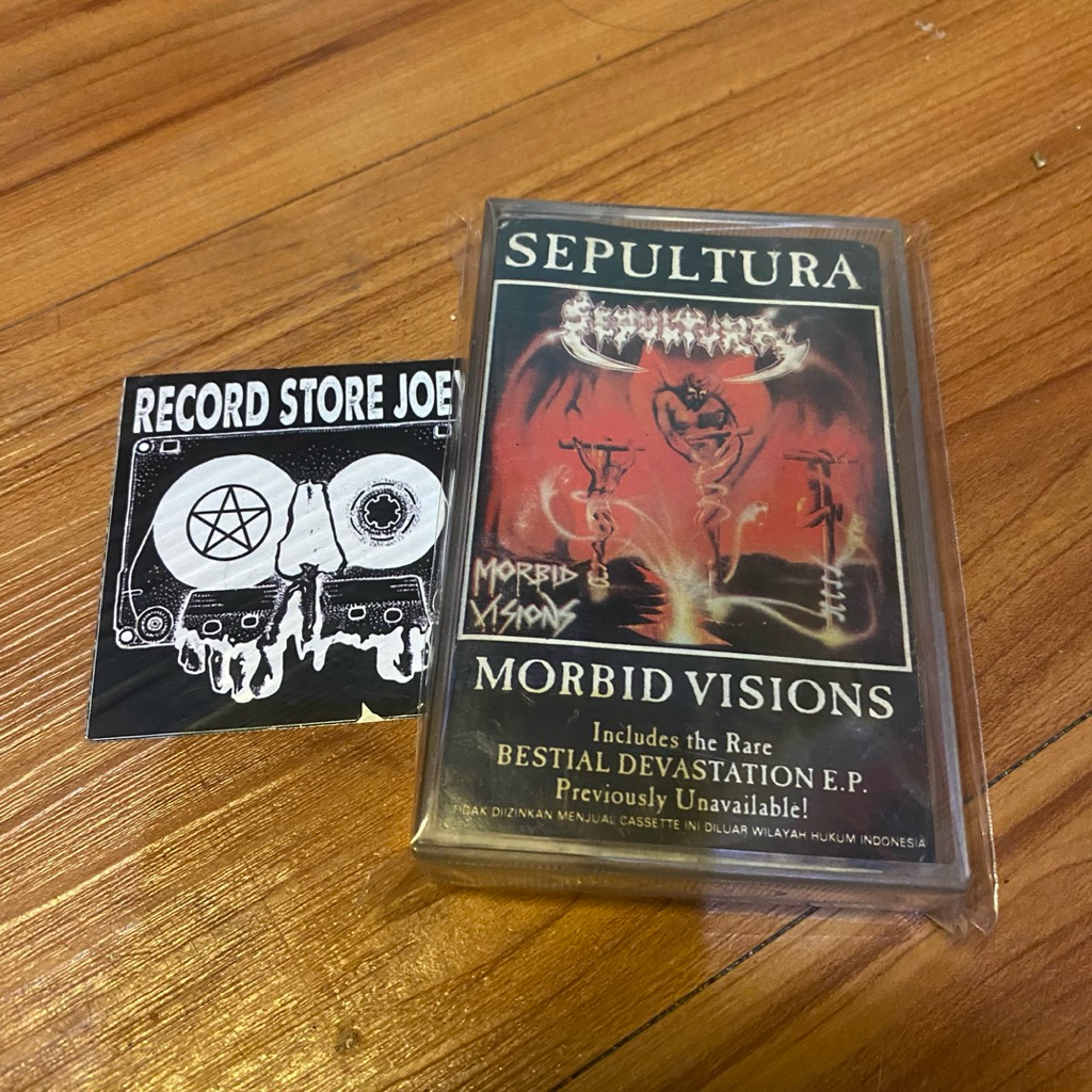 kaset sepultura - morbid visions