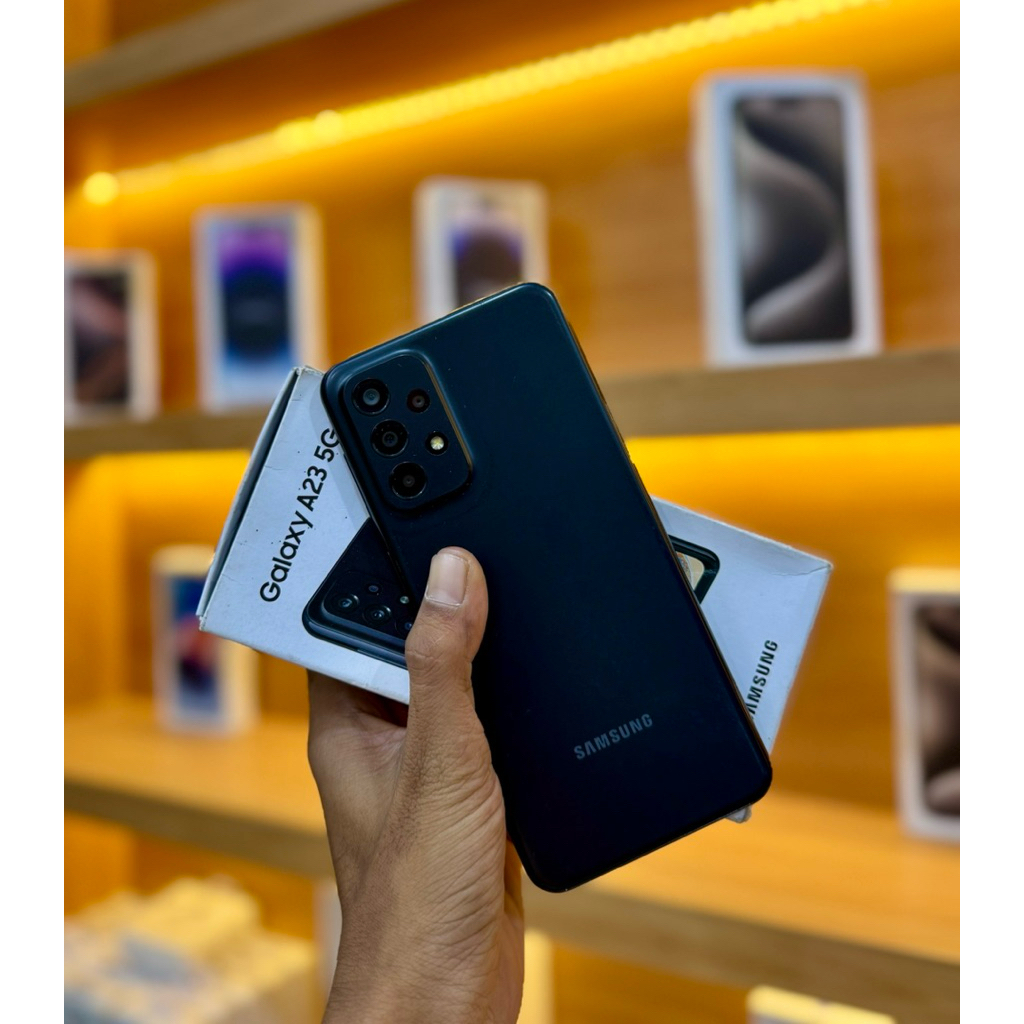 SAMSUNG A23 5G 6/128GB SECOND MULUS PEMAKAIAN