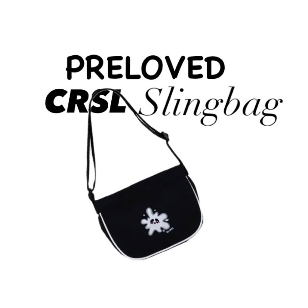 [PRELOVED] CRSL Pure Slingbag | Shoulder Bag | Tas Selempang