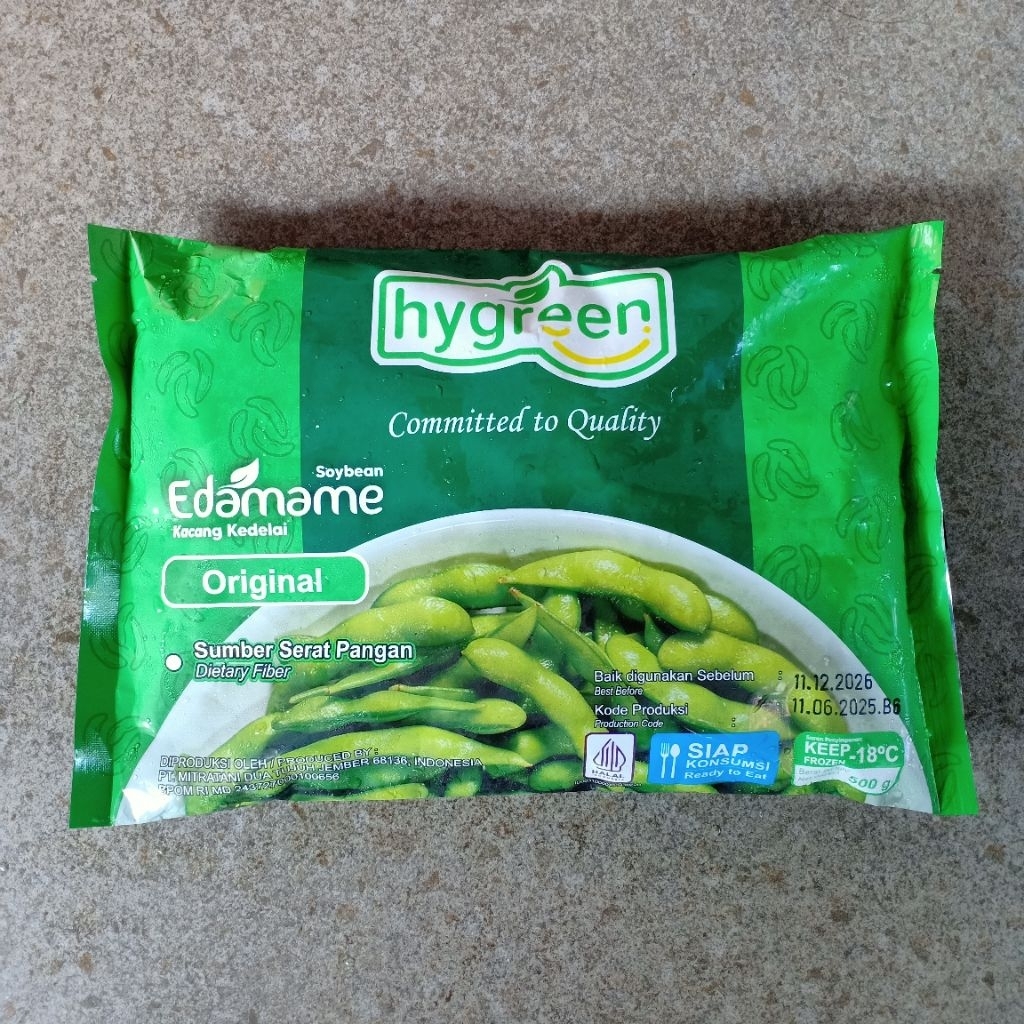 

Edamame Original Merk Hygreen 500 gram
