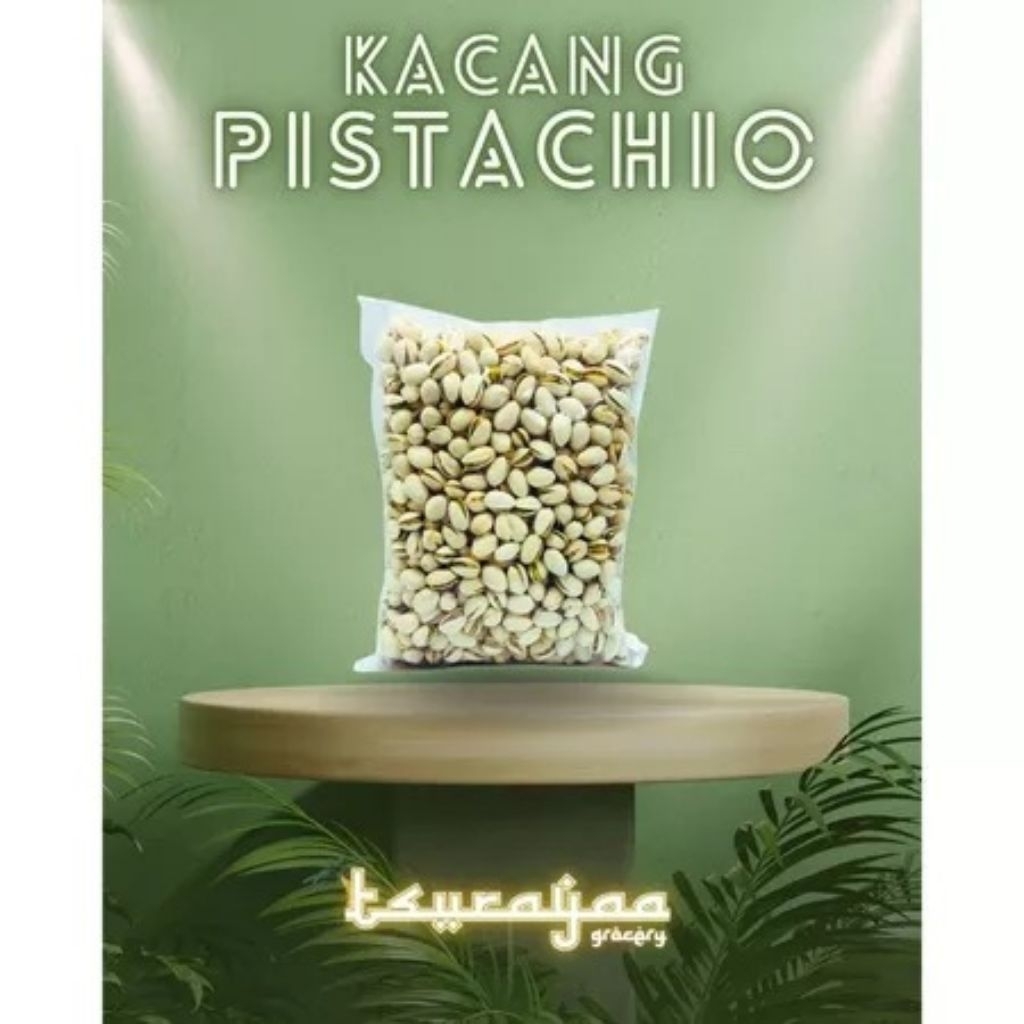 

Kacang Pistachio / Kacang Fustuk 1KG Premium 100%
