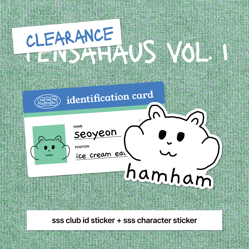 tripleS Character Sticker Set