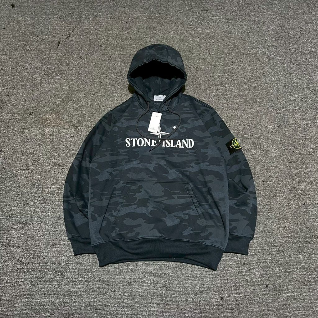 HOODIE STUN HITAM CMO