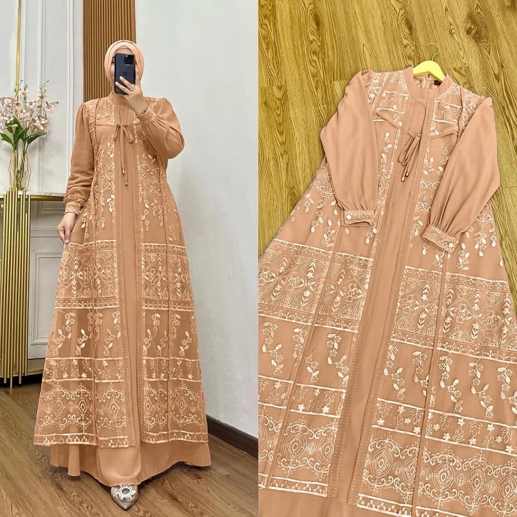 Games Fesyen Gamis Abaya Baju Muslim Terbaru2026 Abayaa Pakean Muslim Turkey Gamiss Abaya Lebaran Te