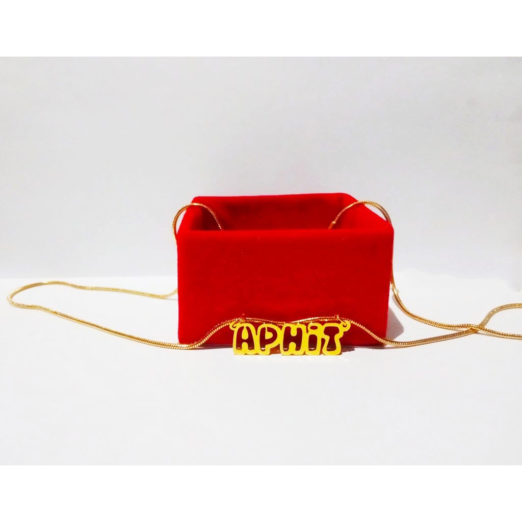 kalung ukir nama sendiri