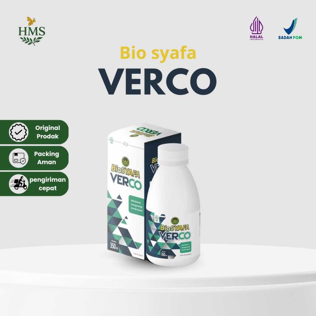 VERCO - BIOSYAFA 350 ML membantu mengurangi lemak dara  - 350ML