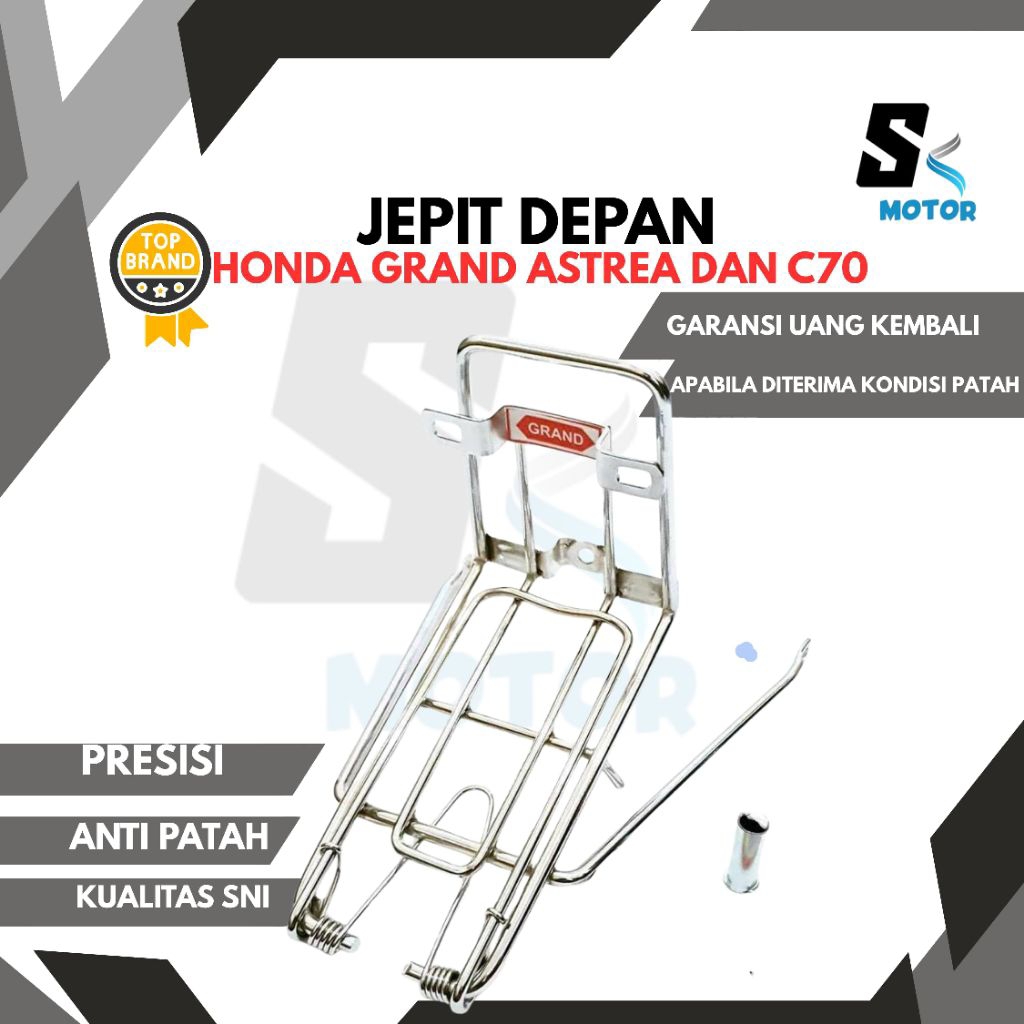 rak depan rak jepit depan Astrea Honda Astrea impressa prima star