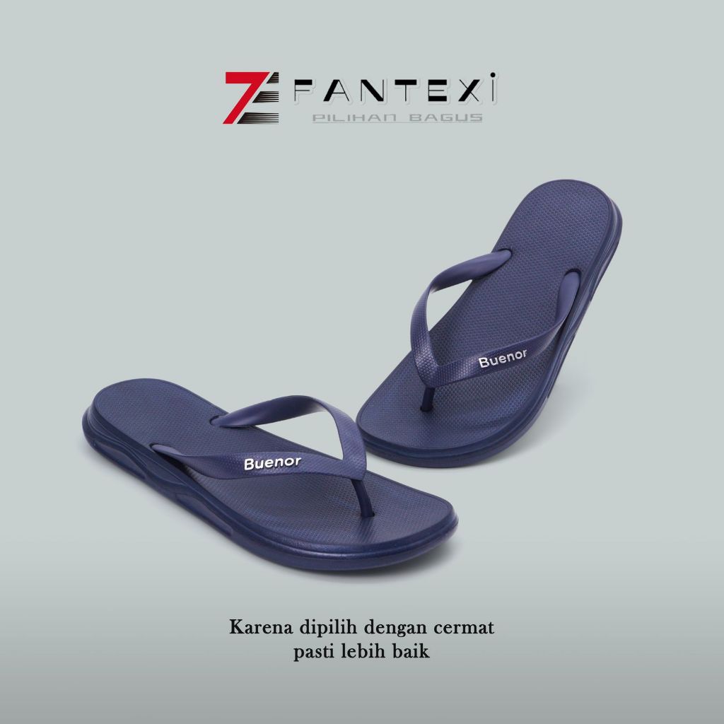 BUENOR-Sandal Jepit Unisex Kekinian Terbaru Bahan Karet