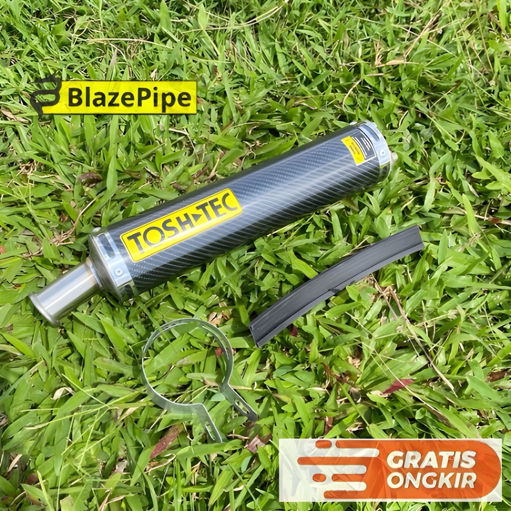 Silincer Knalpot Racing Tosh Tech Japan 2Stroke FizR Alfa Ninja R RR SS Rxking Alfa Sigma Crystal To