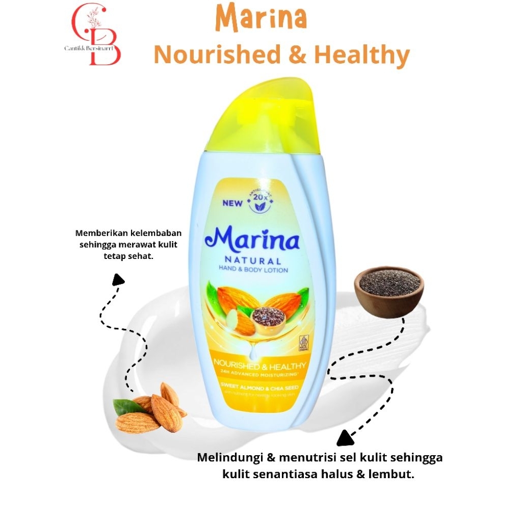 MARINA NATURAL NOURISHED & HEALTHY || HBL MARINA ||