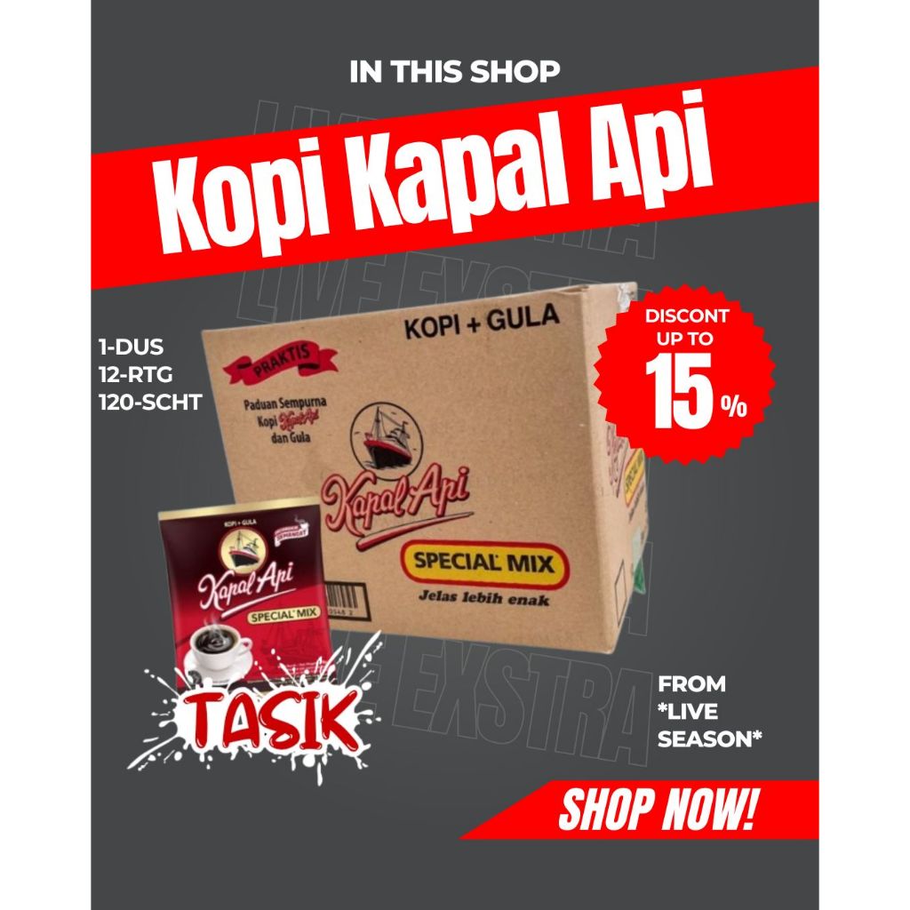 

Kopi Kapal Api SpecialMix 1Karton