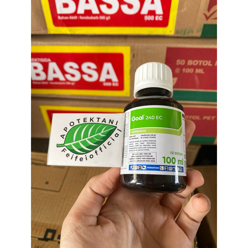 GOAL 240 EC 100 ML HERBISIDA / GOAL 100 ML HERBISIDA / GOAL 100ML HERBISDA