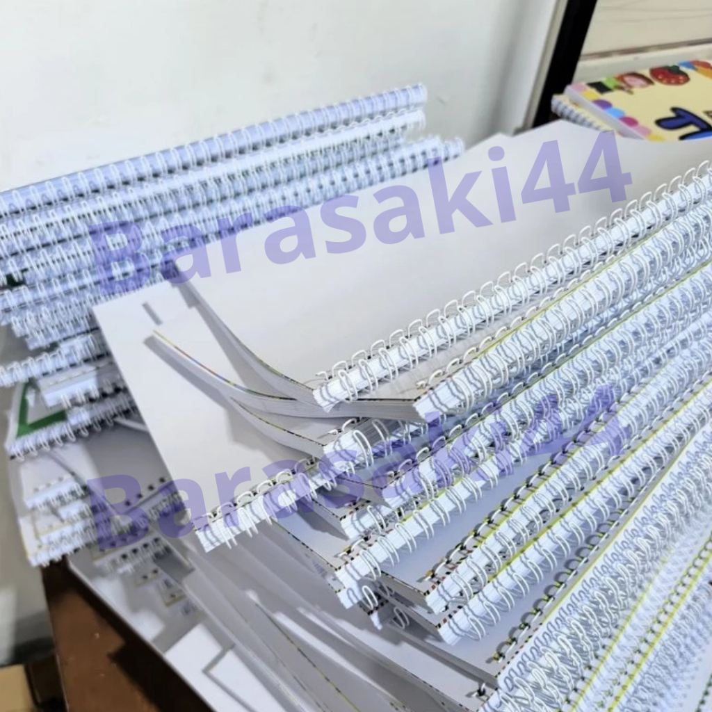 

JILID SPIRAL KAWAT PUTIH MIKA BUFFALO A4, B5, A5