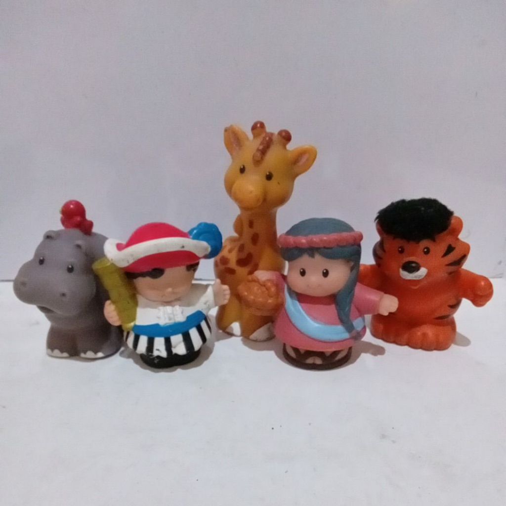 set figure Little People Fisher Price (5pcs) figur ori mattel
