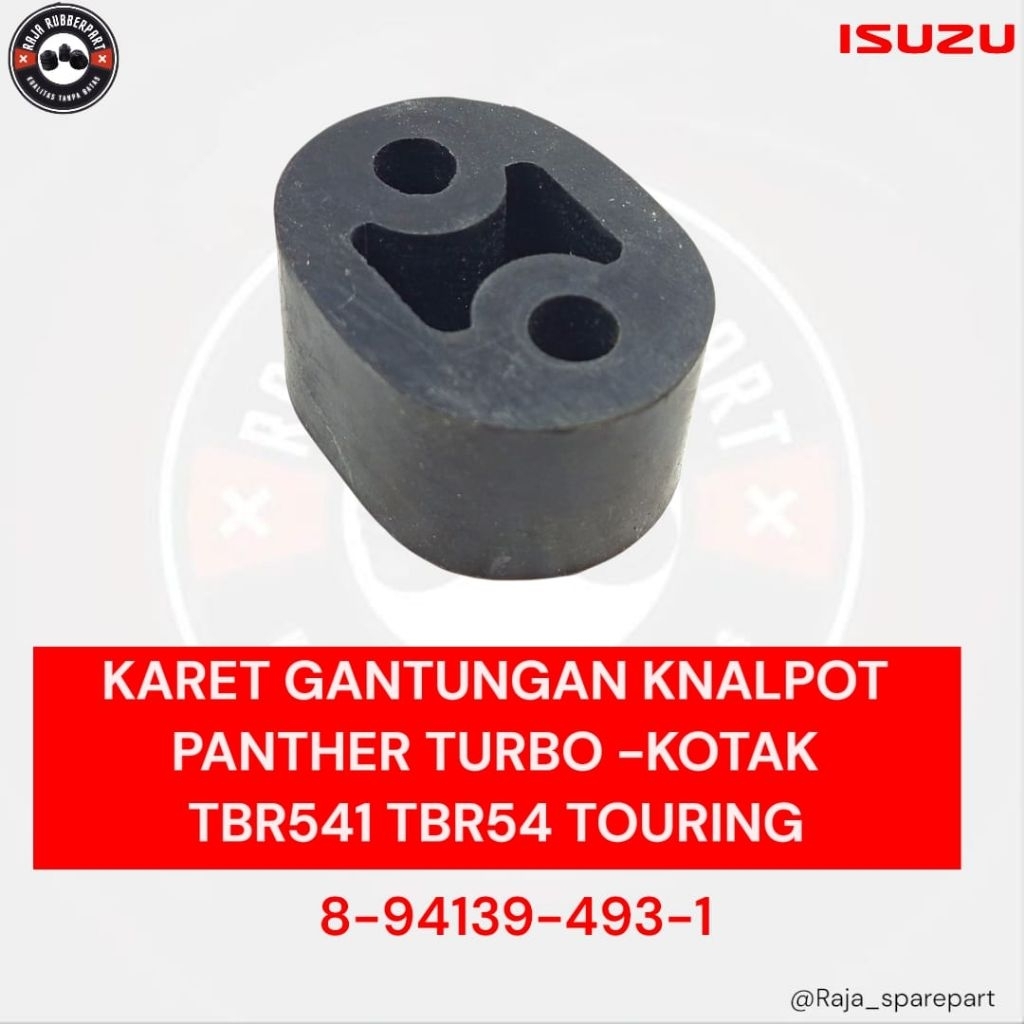 KARET BOOT GANTUNGAN KNALPOT PANTHER TURBO KOTAK TBR541 TBR-52 TOURING