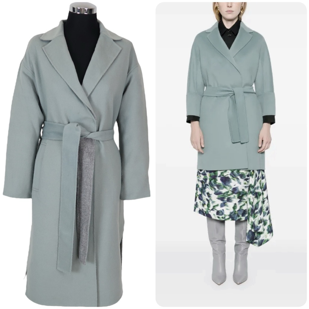 Women coat in light green brand Indivi