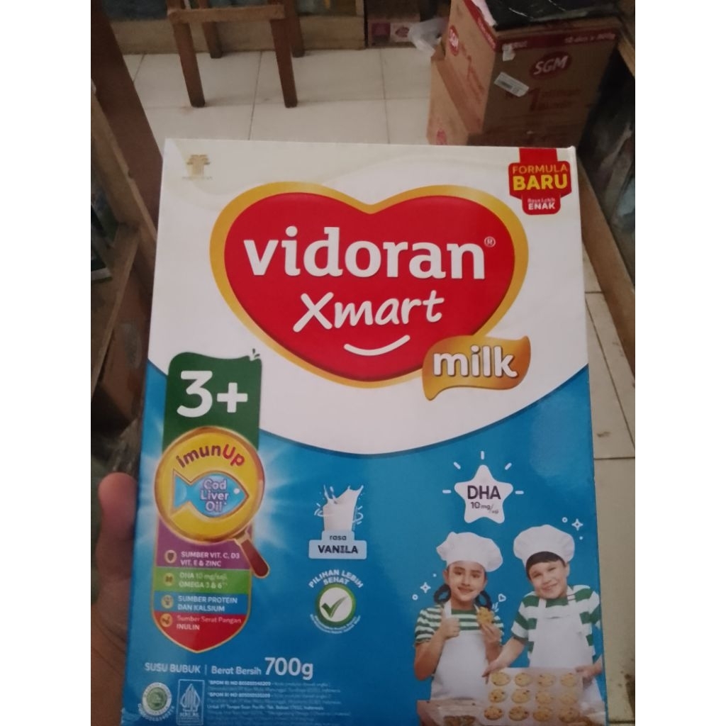 

vidoran 3+ 700gr vanila