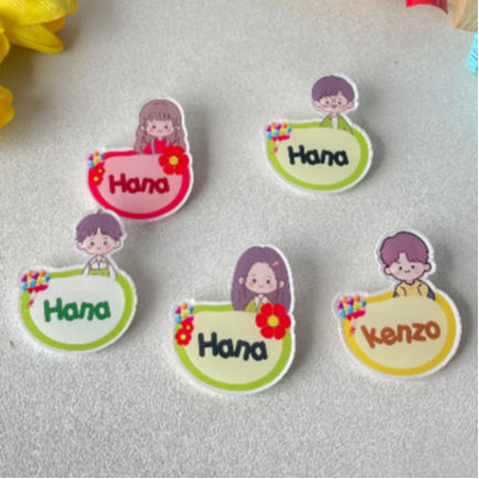 PIN PENITI - BROSS - PIN CUSTOM NAMA - PIN PENITI LUCU - PIN PENITI NAMA