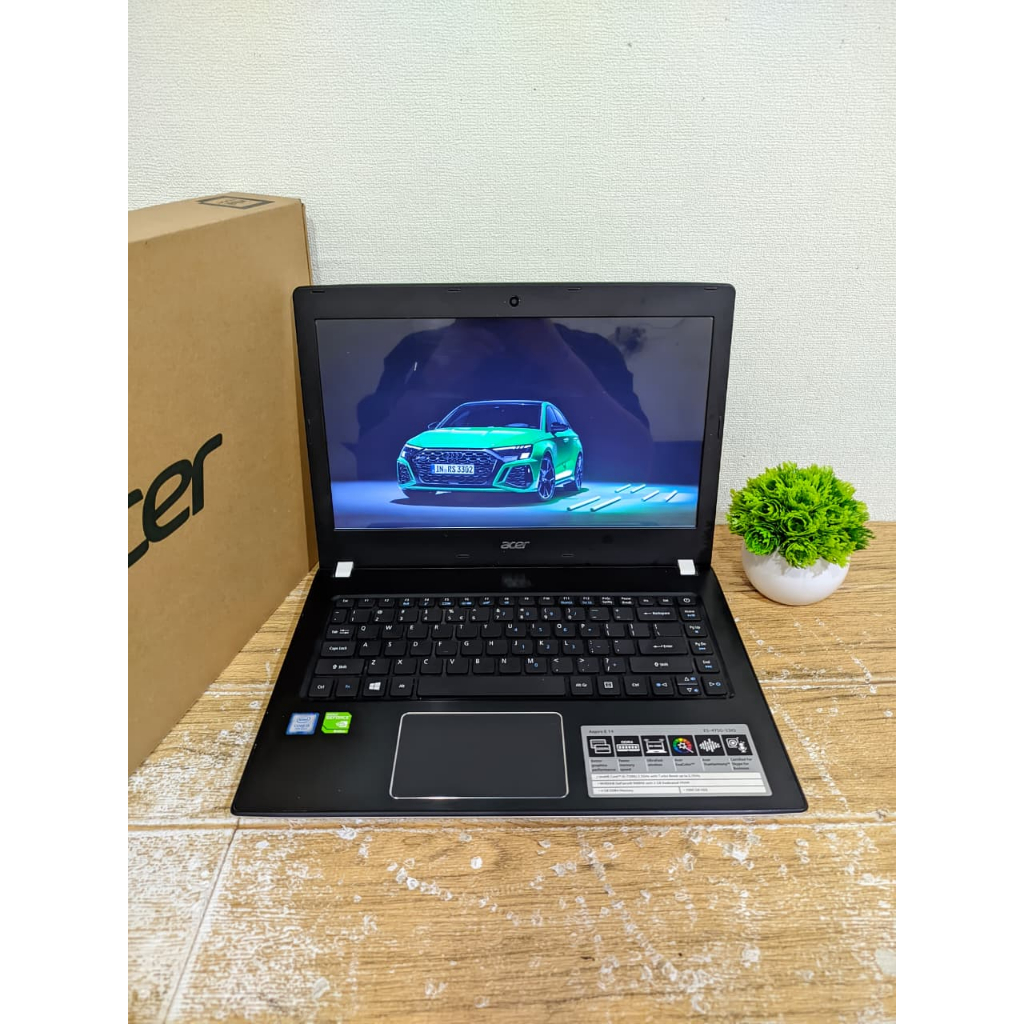 TEBUS MURAH LAPTOP GAMING ACER ASPIRE E14-475 INTEL CORE I5 RAM 8GB HDD 1TB NVIDIA 980MX 2GB MULUS
