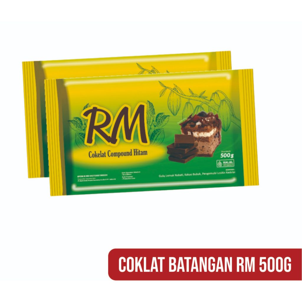 RM Dark Compound Chocolate 250g & 500g Premium Taste