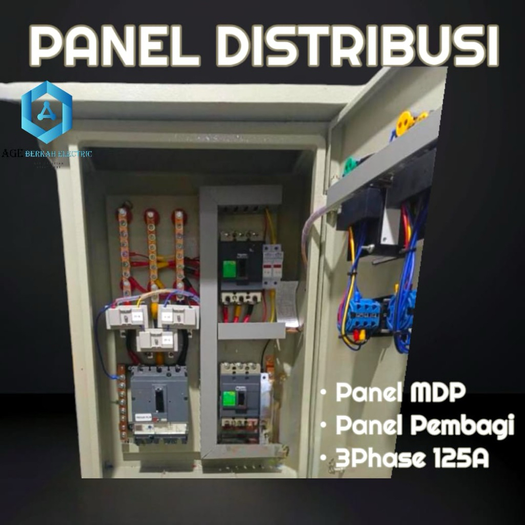 PANEL OUTDOOR DISTRIBUSI 3phase 125a PANEL MDP PANEL 3phase 125a PANEL PEMBAGI 3phase 125a