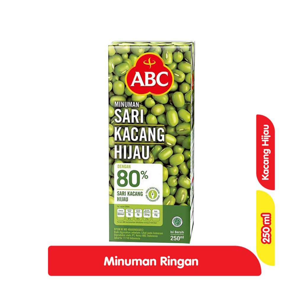 

ABC Minuman Sari Kacang Hijau 250 ml