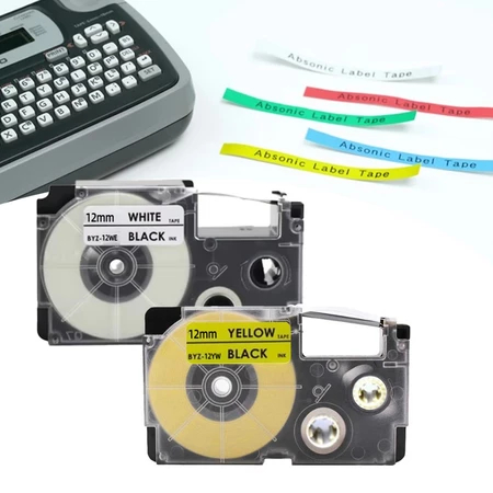 

Label Printer K-LABEL 9MM 12MM 18MM 24MM Compatible use Casio EZ Tape Printer