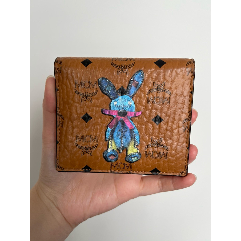 MCM RABBIT BIFOLD WALLET