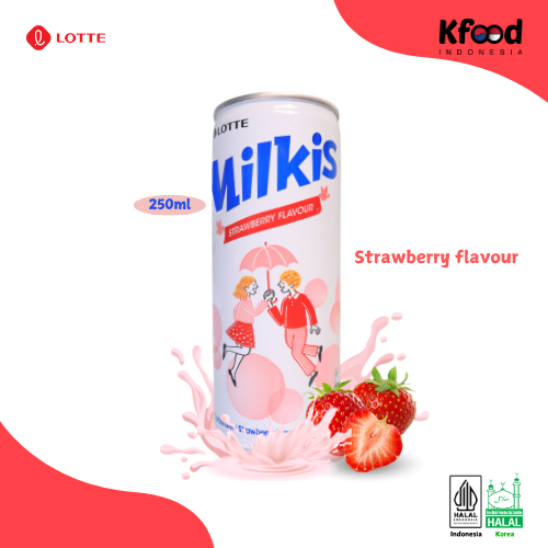 

Lotte - Milkis Strawberry 250ml