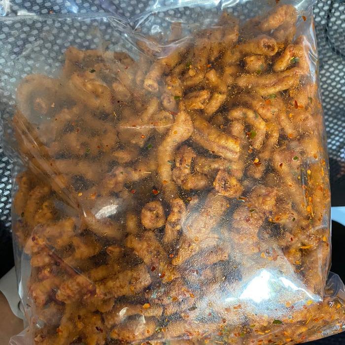 

Usus Pedas Rempah Daun Jeruk 500 gram Cemilan Makan