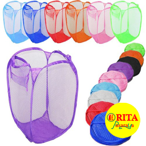 LOUNDRY BAG KERANJANG BAJU LIPAT MULTI FUNGSI