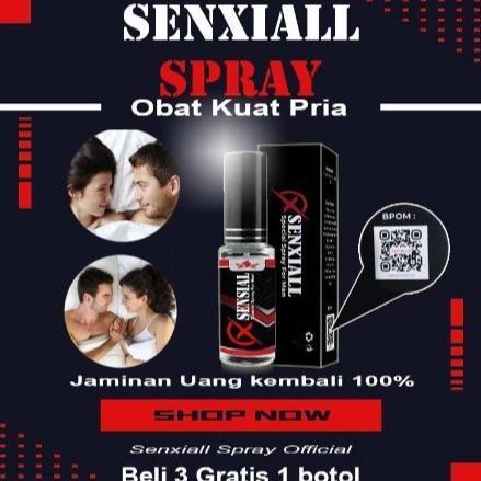 Obat Kuat Pria Obat Herbal Oles Pria Tahan Lama Asli-Penambah Stamina Original Xsensial Spray bpom