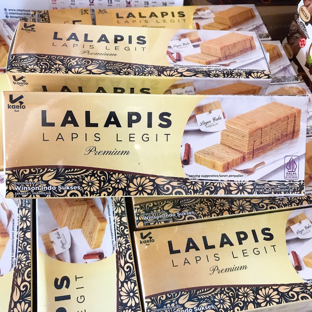 

Kue Lalapis Lapis Legit