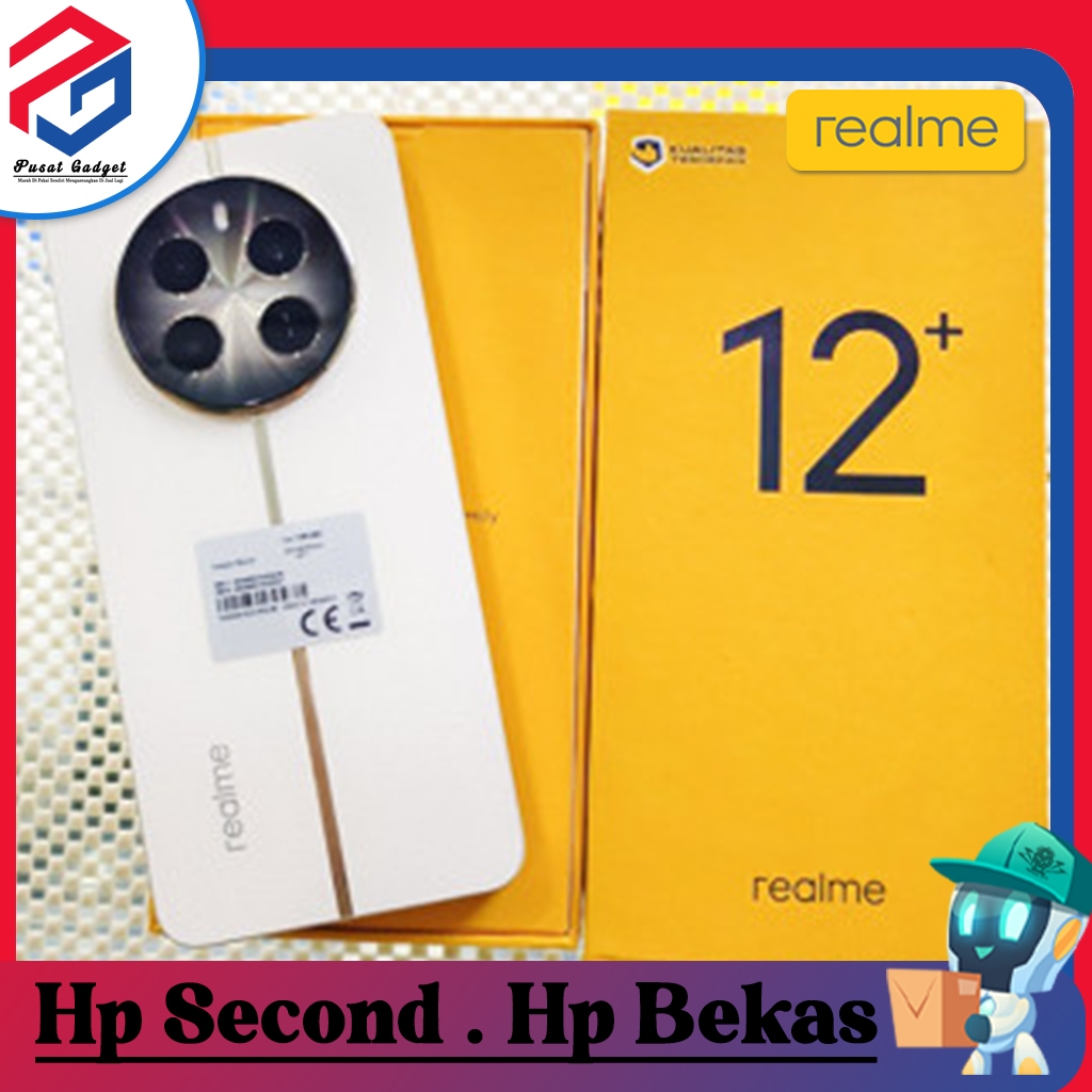 Realme 12 Plus 5G Ram 8/256GB | Ram 12/512GB Second Pusat Gadget