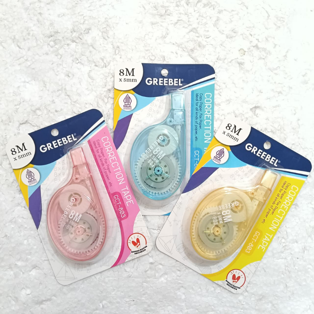 

Grebel Correction Tape GCT-803 Pastel 8M