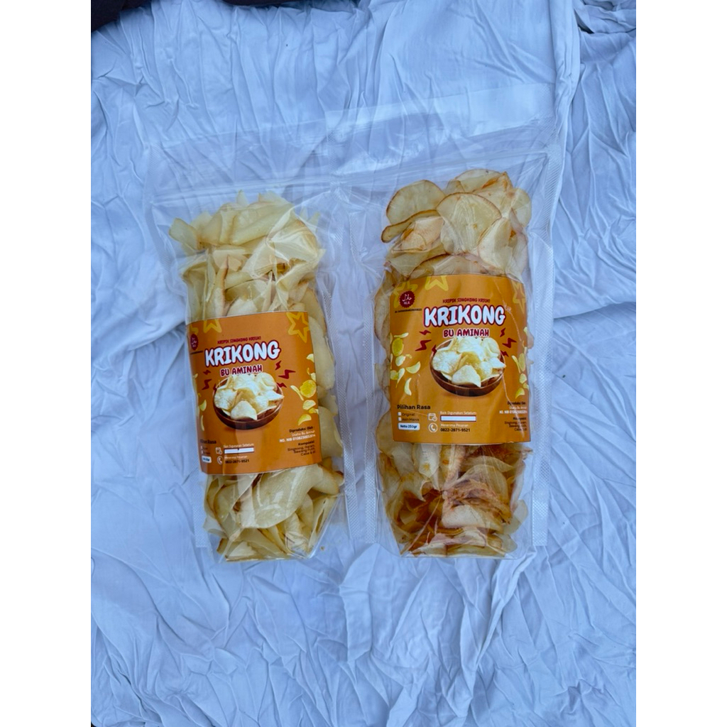 

Keripik Singkong Original & Pedas Manis – Ukuran 250gr & 500gr – Camilan Gurih Renyah