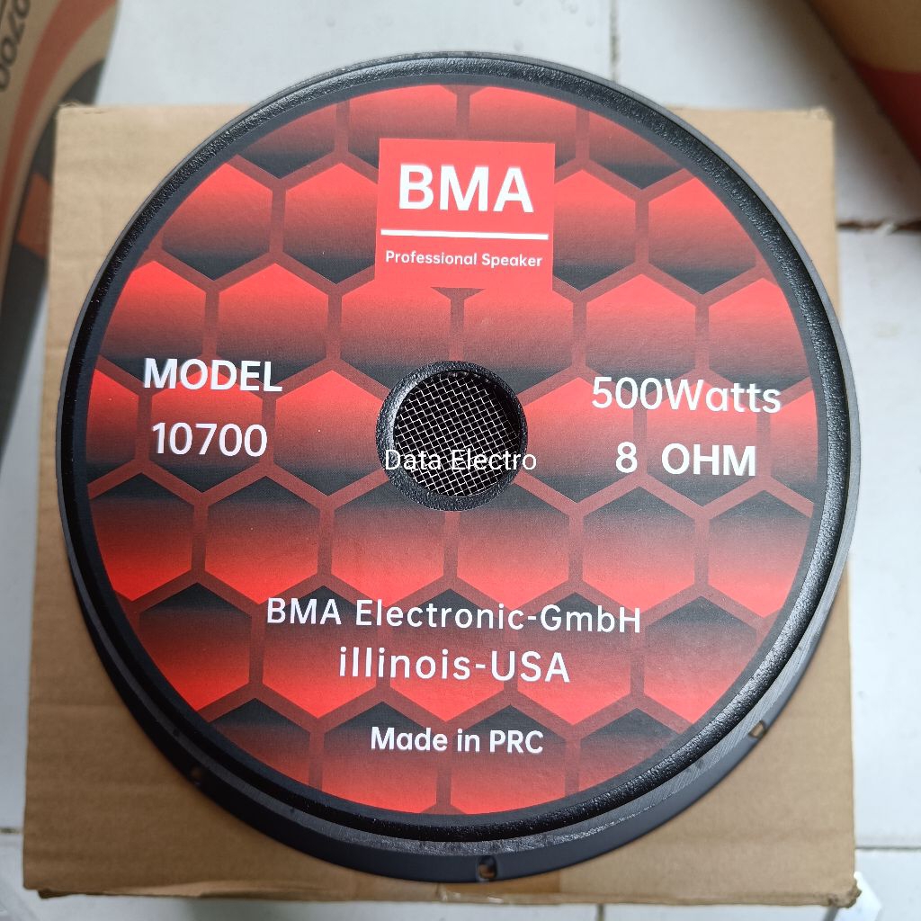 speaker fullrange 10inch BMA 10700 full range vocal