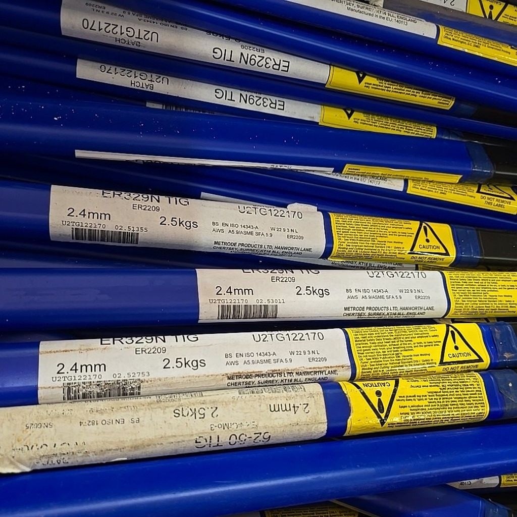 kawat las Duplex 2.4 mm Metrode ER329N TIG ER2209