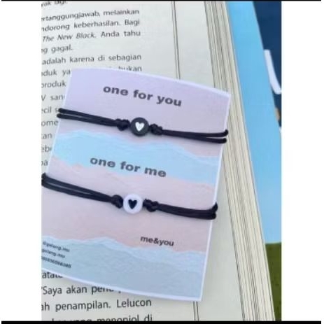 Gelang Couple Mote Love Gelang Bestfriend Gelang pacar
