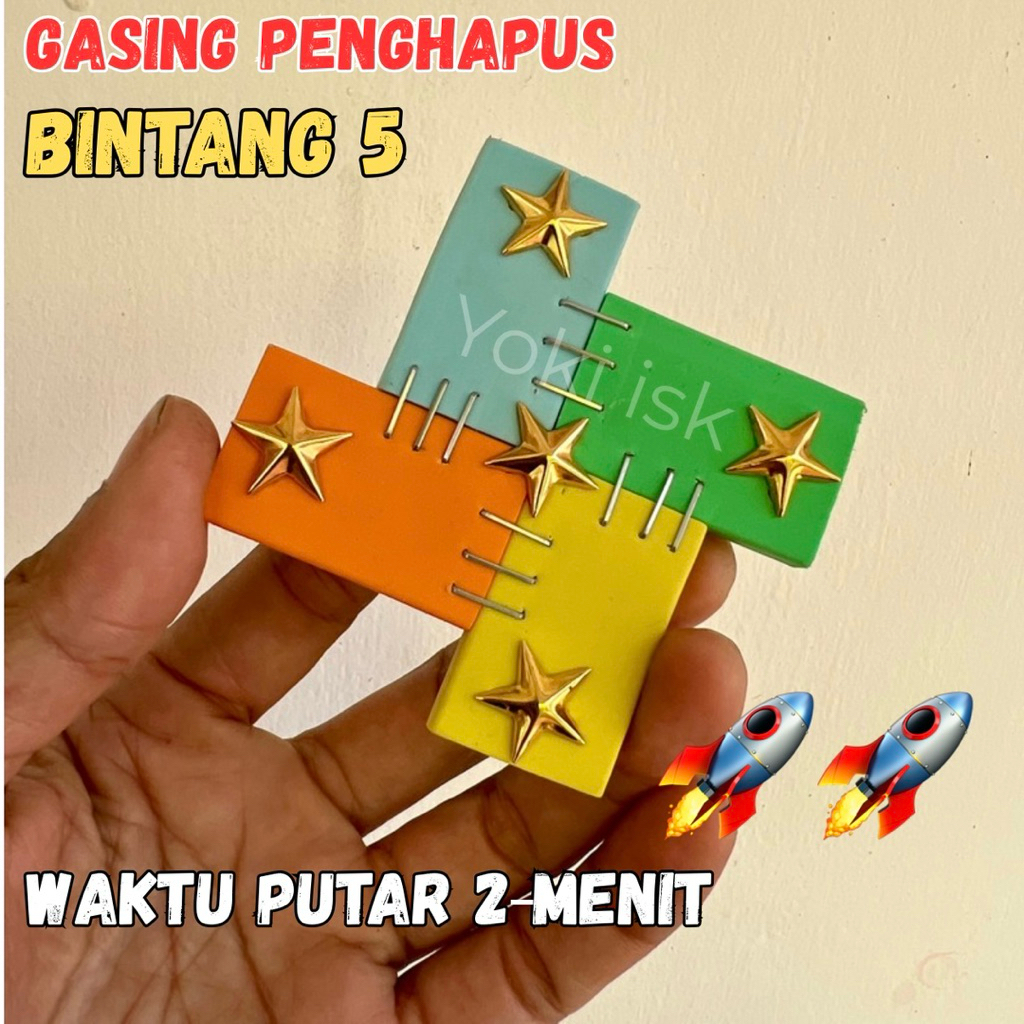 

Gasing Penghapus Bintang 5 Putar 2 menit