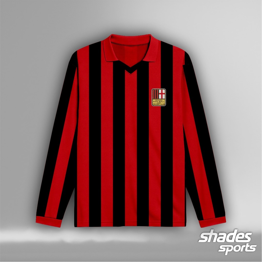 JERSEY BOLA MILAN//JERSEY DRYFIT PREMIUM//JERSEY FREE NAMA DAN NOMOR PUNGGUNG